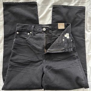NWT Madewell slim wide leg jeans  24